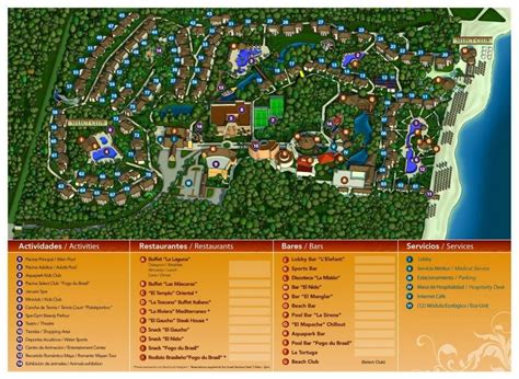 Sandos Caracol Eco Resort Map – Map Of The World