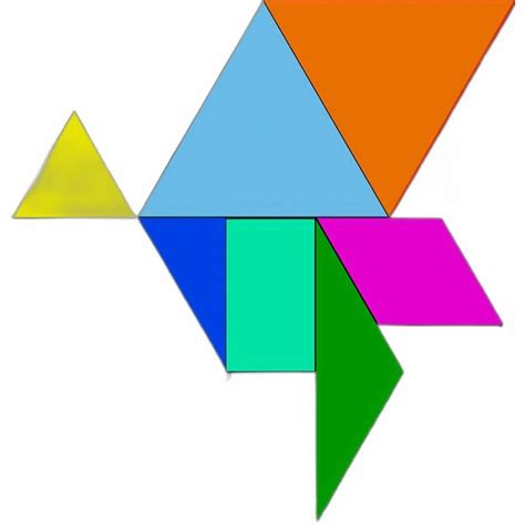 Multicolor Educational Mathworld Tangram Puzzle Geometric Shape, Plastic Box at Rs 90/set in Karnal