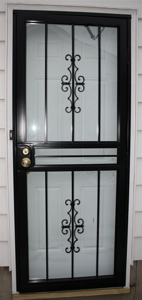 Security Doors: Wrought Iron Security Door