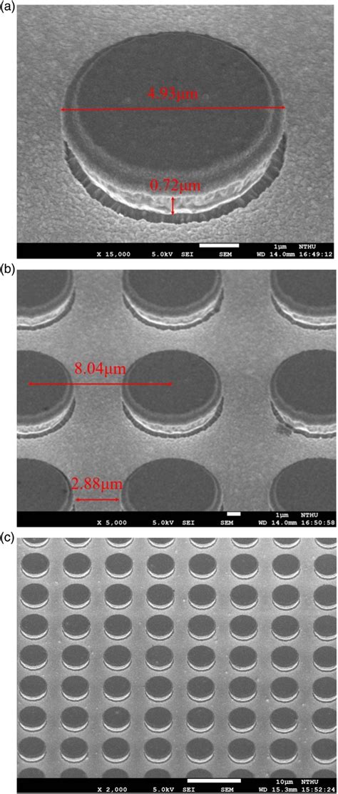 SEM images with different magnification factors for the fabricated... | Download Scientific Diagram