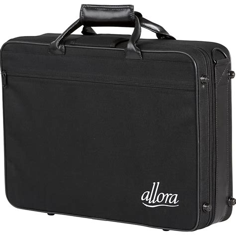 Allora Double Clarinet Case Black | Music123