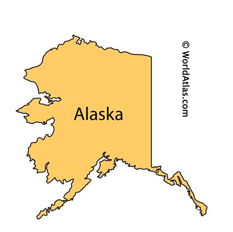 Map Of State Of Alaska - Washington State Map