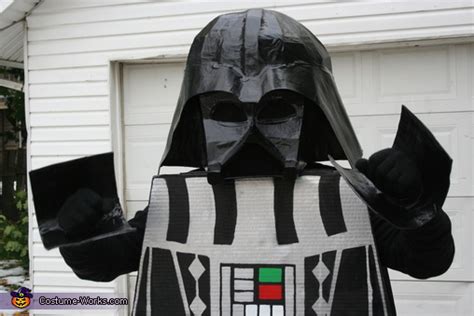 Homemade Lego Darth Vader Costume - Photo 4/5