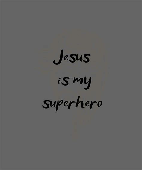 jesus is my superhero super hero Jesus 80s Painting by Price Kirsten - Fine Art America