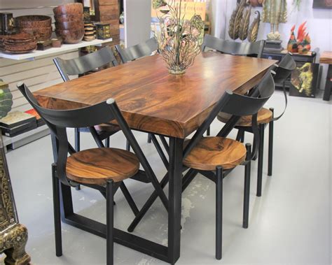 Acacia Wood Dining Table | Bruin Blog