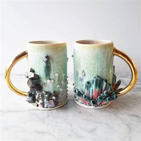 Custom Ceramic Coffee Mugs Doubles as Sculptural Works of Art