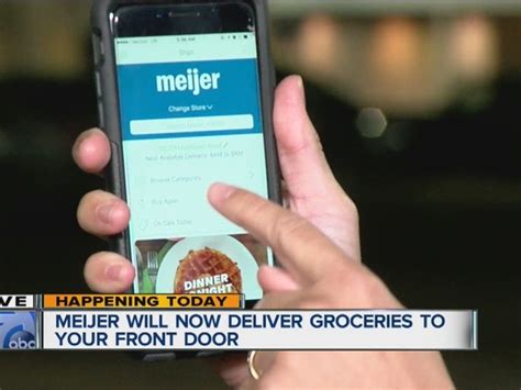 Meijer home delivery begins today