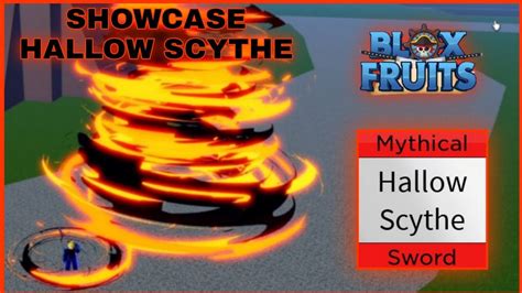 How To Get Hallow Scythe Sword ( Raid Bosses ) Mythical Sword + Showcase In blox Fruits - YouTube