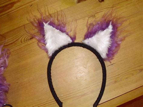 Purple Cosplay Fox Ears by Toasty-Tabby on DeviantArt