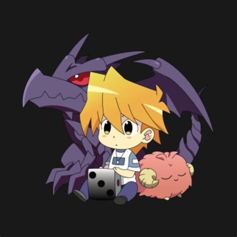 Chibi Joey Wheeler & Red Eyes Black Dragon Yu-Gi-Oh - Yu Gi Oh - Hoodie ...