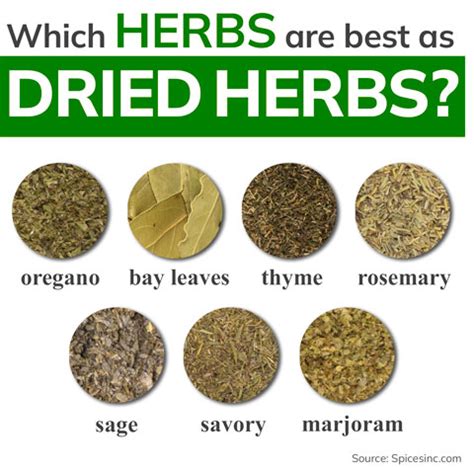 Using Dried Herbs - Spices Inc.