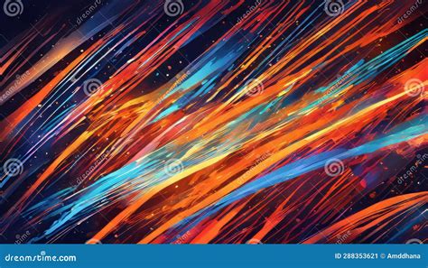 Abstract Background Adorned with a Spectrum of Bright Hues Stock Illustration - Illustration of ...