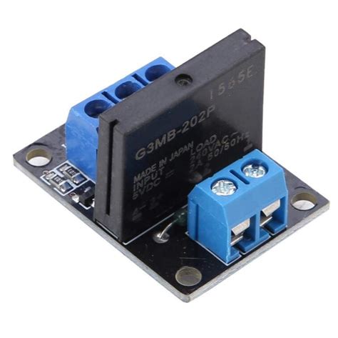 12V 1 Channel SSR Solid-State Relay Low Level Trigger With fuse Stable 240V 2A [40123] - US$0.88 ...