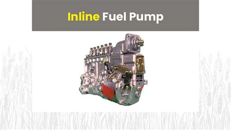 Types of Fuel Pump in a Tractor - Tractorkarvan