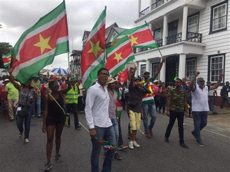 SURINAME: Protesters to take legal actions against Suriname government for violation of ...