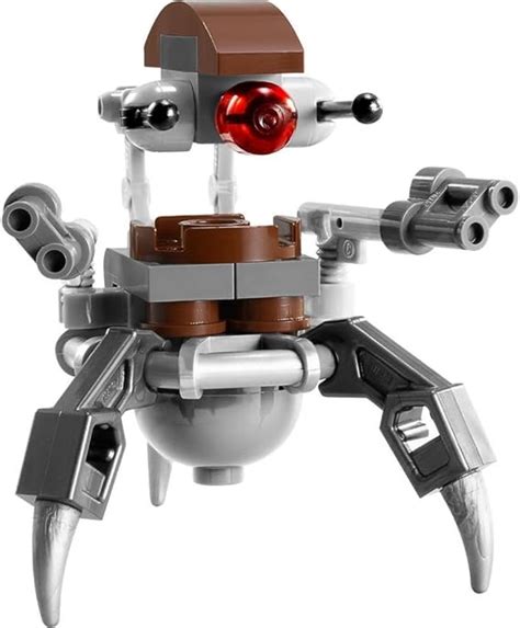 Lego Star Wars Mini Figure - Droideka pearl dark gray arms mechanical SW441: Amazon.co.uk: Toys ...