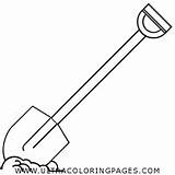 Shovel Coloring Page  Ultra Pages sketch template