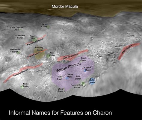 IAU and New Horizons science team make peace over the names on Pluto's map