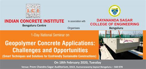 Geopolymer Concrete Applications: Challenges and Opportunities