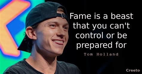 Top 8 Tom Holland Quotes & Sayings - Creeto