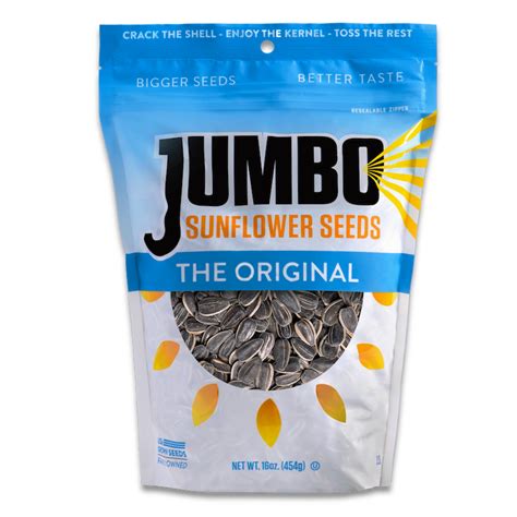 Jumbo Sunflower Seeds + Snacks – THE BEST SEEDS ON THE PLANET