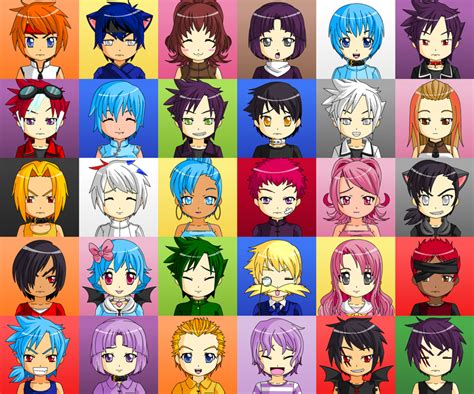 Anime Face Maker Army by Lexial-XIII on DeviantArt