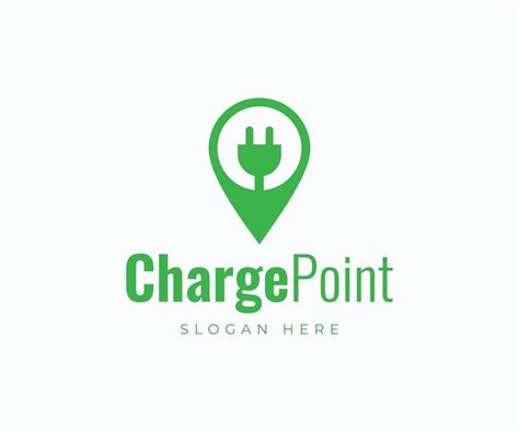 Charging station logo design, Charge point logo, Electric logo template ...