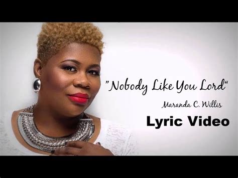 Maranda Curtis - Nobody Like You Lord LYRICS Chords - Chordify