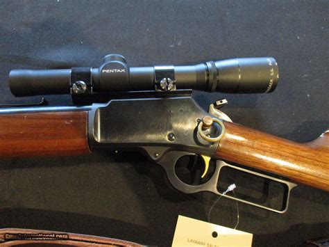 Marlin 1894 Saddle Ring Carbine, 44 Rem mag with scope