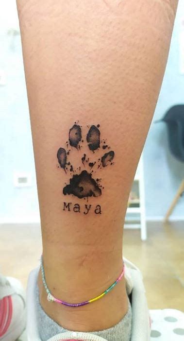 50 Adorable Dog Paw Tattoos and Ideas to Pay Homage to Your Furry ...