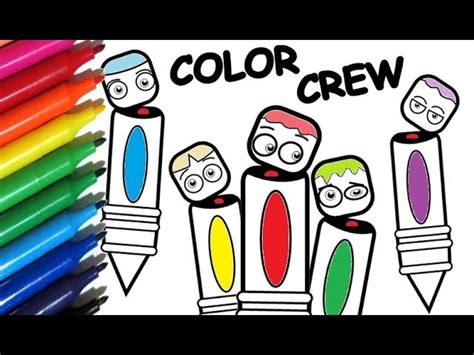 √ Color Crew Coloring Pages - Coloring Pages / Colored by dayna brown ...