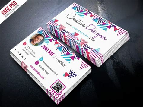 Creative Business Card PSD Template | PSDFreebies.com