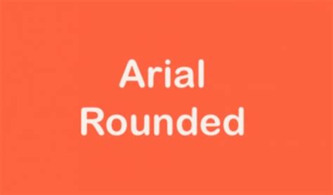 Arial Rounded Font - Fontspace.io