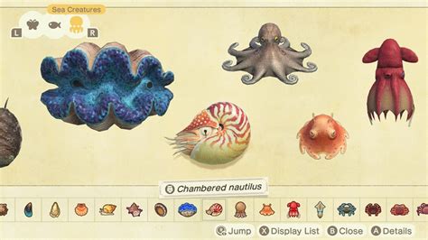 Animal Crossing New Horizons Sea Creatures Guide - July Sea Creatures List & Sell Prices In ACNH ...