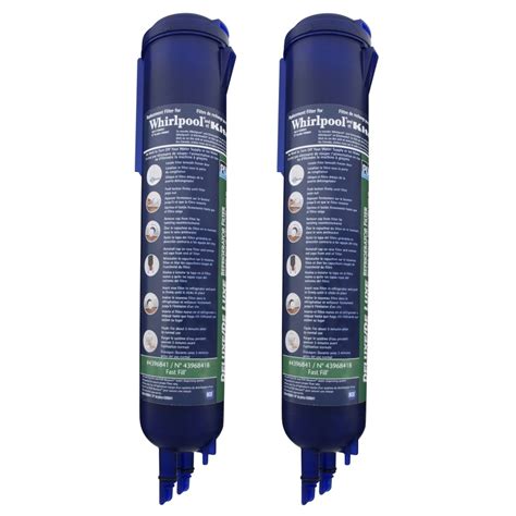 Whirlpool 2-Pack 6-Month Refrigerator Water Filter at Lowes.com