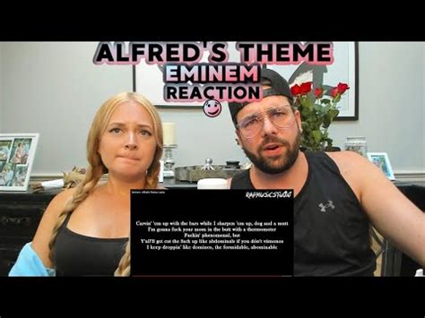 Eminem - Alfred's Theme | REACTION / BREAKDOWN ! (MTBMB) Real & Unedited - YouTube