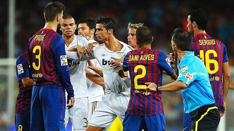 ElClasico: Biggest Fight Moments In History Of Real Madrid Vs FC Barcelona Rivalry Matches - In ...