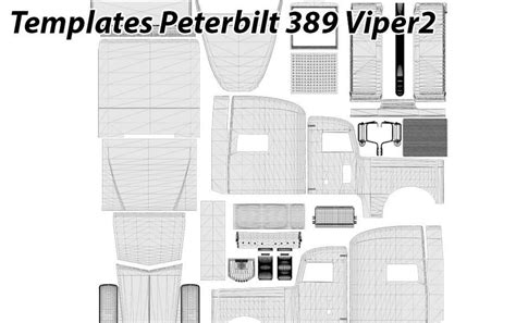 Peterbilt 389 Viper2 Templates for ATS - American Truck Simulator mod ...