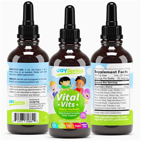 Liquid Vitamins for Kids - Immune System Booster for Kids, Best Immune ...