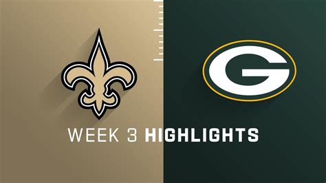 Game Highlights: Packers vs. Saints | Week 3