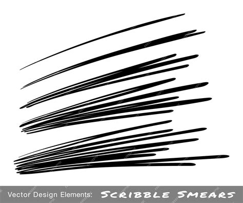 Premium Vector | Hand drawn pen scribble line set Marker oblique stroke scratch Brush scrawl ...