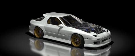 GP Sports GFOUR Mazda RX7 FC3S Body Kit 3D Model | ubicaciondepersonas ...