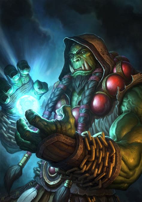 Thrall - Characters & Art - Hearthstone: Heroes of Warcraft | Фэнтези рисунки, Фэнтези, Фантастика