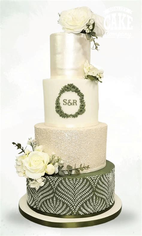Green Wedding Cakes - Quality Cake Company