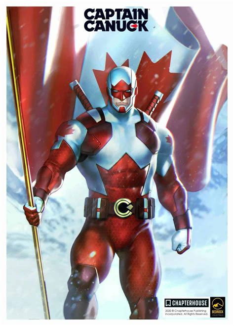 Captain Canuck 1:6 Scale Statue -PRE-ORDER – Bedrock Collectibles