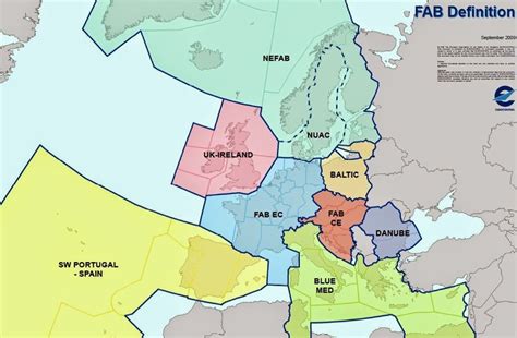 Functional Airspace Blocks of the European Union | Map, History ...