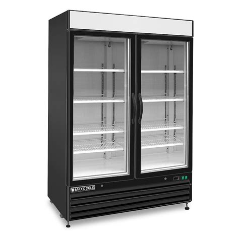 Maxx Cold 48-cu ft Frost-Free Freestanding Commercial Upright Freezer (Black) in the Commercial ...