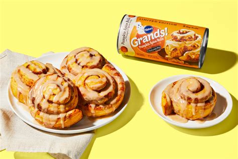 Pillsbury Grands!™ Pumpkin Spice Cinnamon Rolls Recipe | HelloFresh