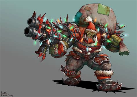 warboss :: Wh Gif :: Orks (Orcs) :: Lutherniel (BolterToKokoro) :: Warhammer 40000 ...