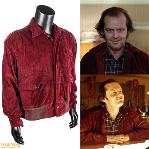 The Shining Jack Torrance red corduroy jacket original movie costume